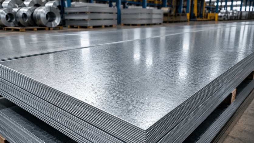 Chapa zincada galvanizada: onde comprar com qualidade em SP